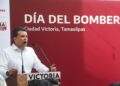 Reconoce y celebra Eduardo Gattás a personal del H. Cuerpo de Bomberos.