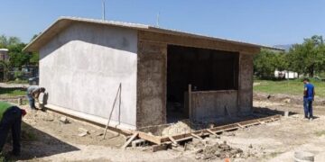 Intensifica Municipio construcción de obras de infraestructura educativa