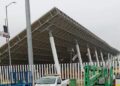 Lluvias colapsan techo de la aduana de Nuevo Laredo