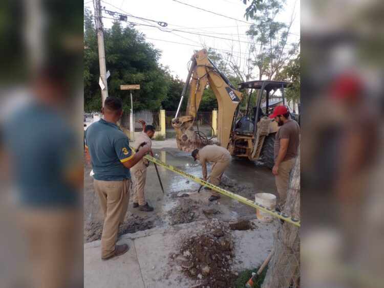 Integra COMAPA Victoria brigada de impacto para atender a las colonias de Victoria