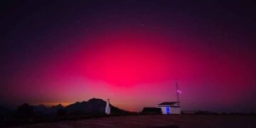 Registran en Tamaulipas avistamiento de la Aurora Boreal