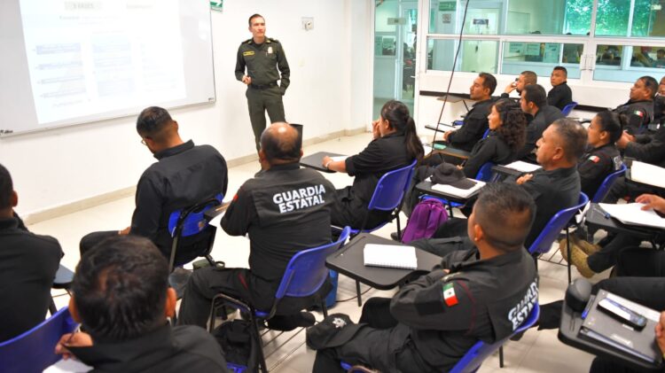Recibe Guardia Estatal de Tamaulipas capacitación internacional de inteligencia