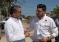 Alcalde Alberto Granados supervisa obras de drenaje en Matamoros: 80 millones de pesos para 30 colonias