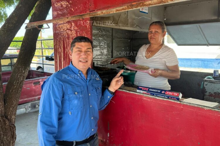 Regresa Pepe Braña a su distrito y visita Güemez