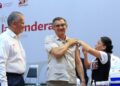 Promueve Américo la salud y se vacuna