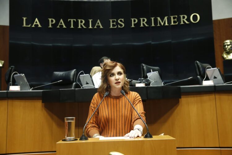 Lleva Imelda Sanmiguel caso de Melanie al Senado