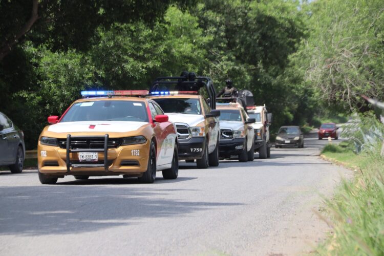 Convoys de patrullas cuidarán regreso de paisanos en Tamaulipas