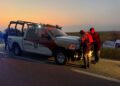 Guardia Estatal brinda seguridad durante auxilio a lesionado en accidente