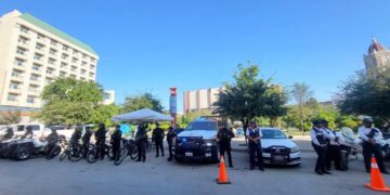 Refuerzan seguridad para festejos de fin de año