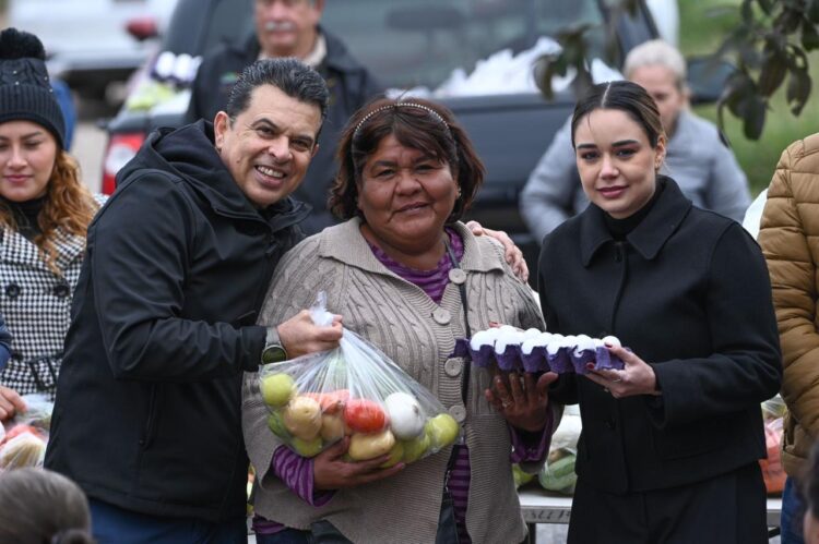 Con apoyo alimentario cuidan salud de familias vulnerables en Victoria