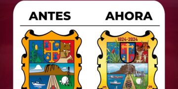 Recibe el Senado de México copia del nuevo escudo de Tamaulipas