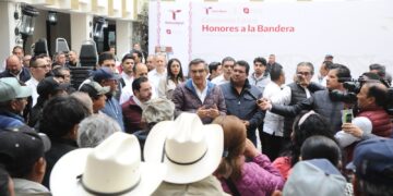 Se reune gobernador de Tamaulipas con Ejidatarios de Llera que exigen pago a un Parque Eólico 