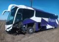 Choque fatal entre un autobús futura y un auto, en San Fernando