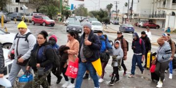 Deja CBP One “colgados” a 4 mil migrantes en Tamaulipas