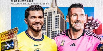 América e Inter Miami jugarán partido amistoso en Las Vegas el 18 de enero