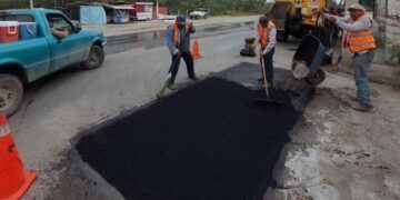 Lleva Municipio programa de bacheo a más de 130 colonias