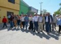 Agradecen vecinos obra pública en colonia del Maestro