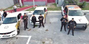 Refuerzan seguridad en Matamoros con operativo nocturno