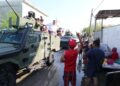Recorre el gobernador de Tamaulipas los zonas inundadas de Reynosa