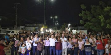 Reinstala Municipio alumbrado y regresa seguridad en Pajaritos