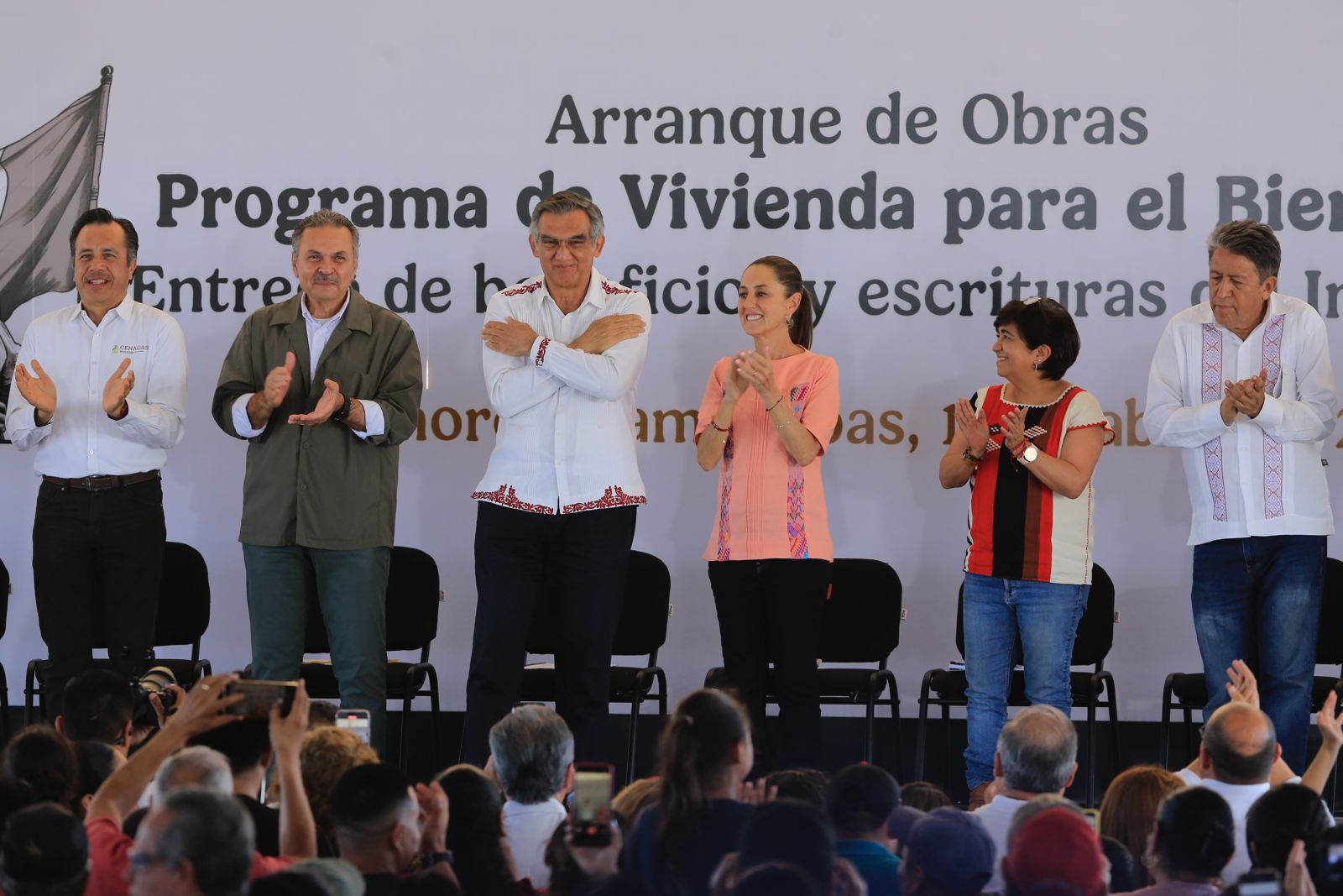 «La vivienda ha dejado de ser una mercancía»: Claudia Sheinbaum en gira con Américo Villarreal
