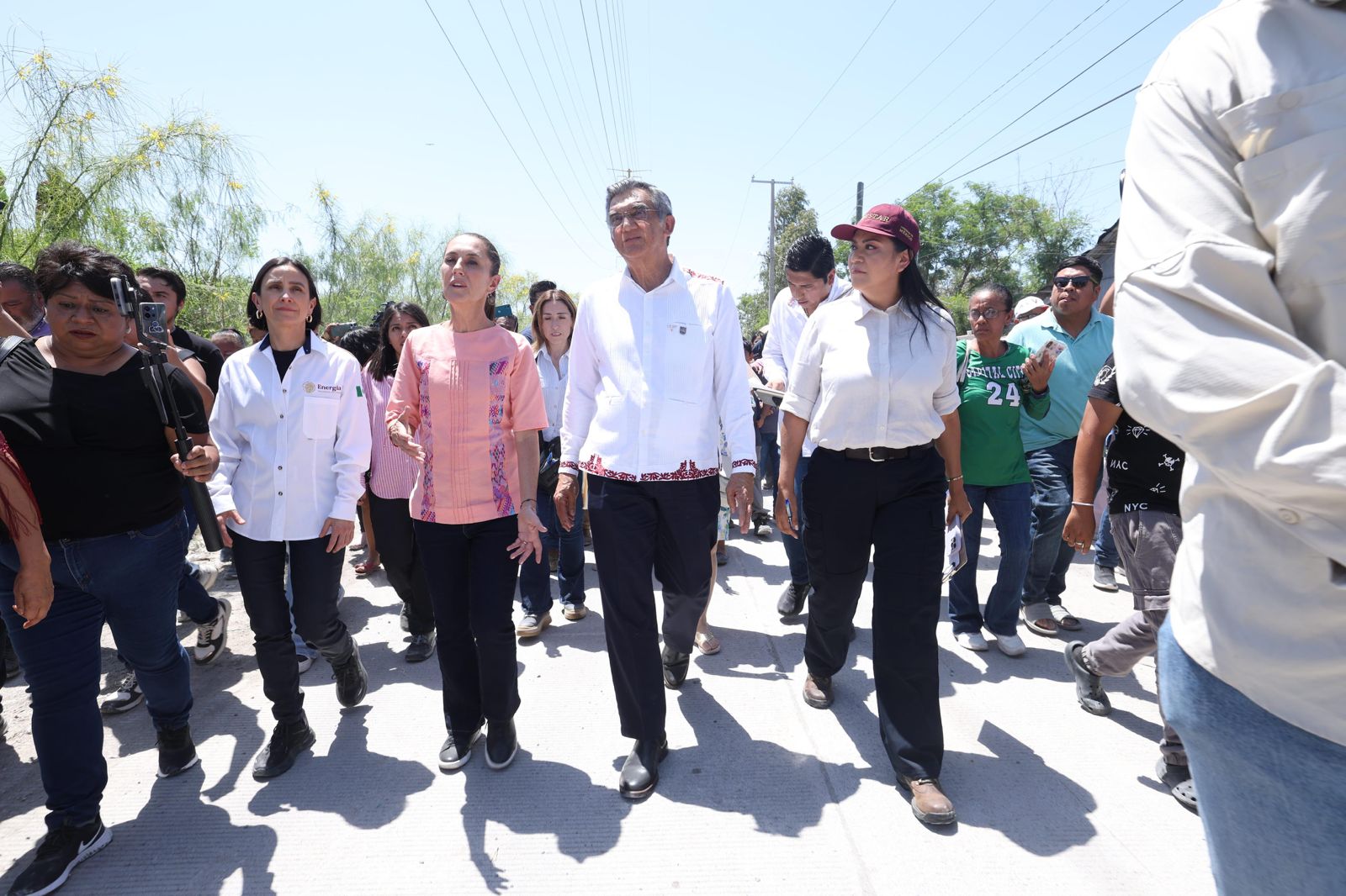 Llegó Claudia Sheinbaum a Reynosa y anuncia apoyos para damnificados por lluvias