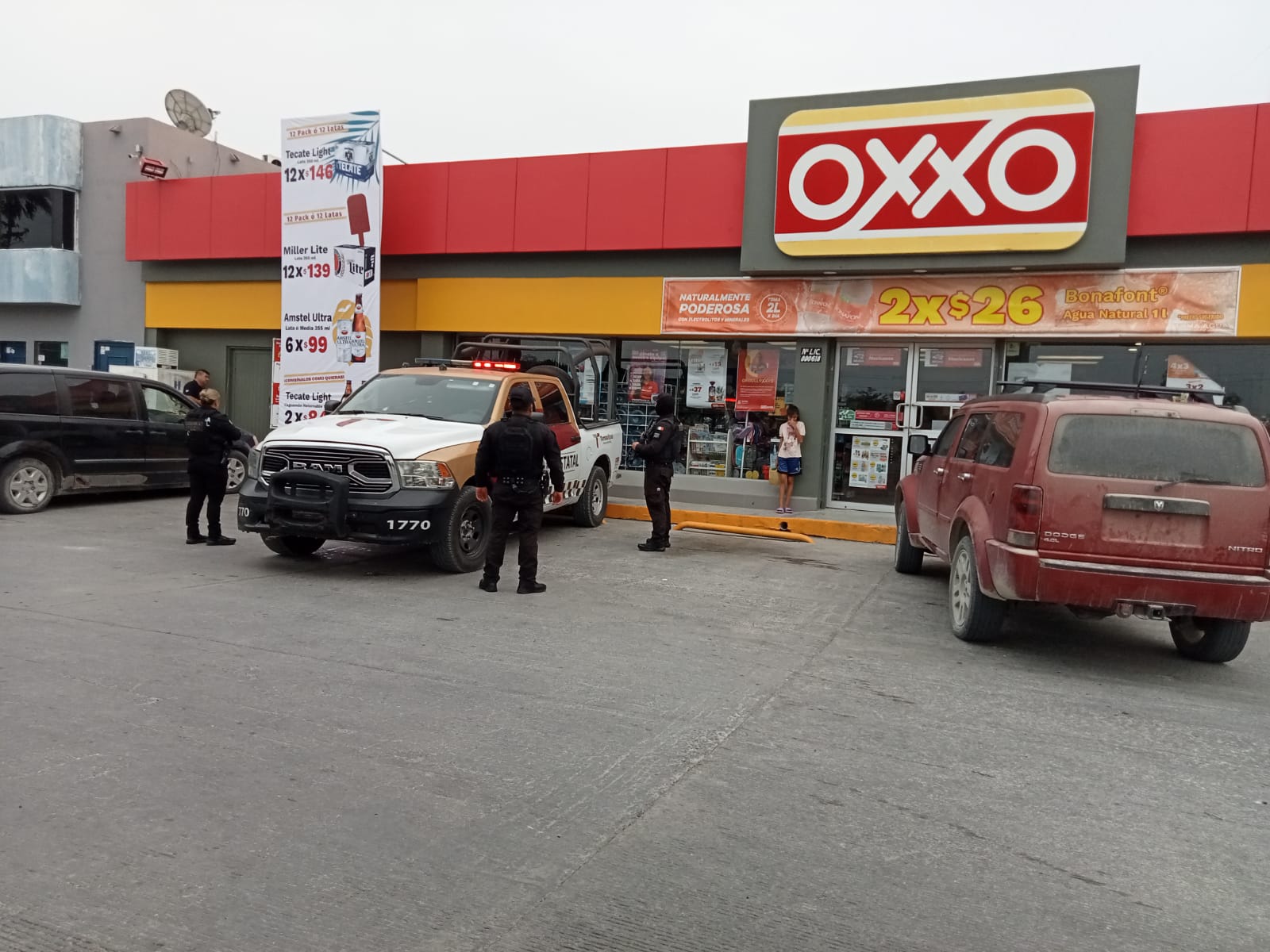 Guardia Estatal brinda seguridad a negocios próximos a carreteras en Tamaulipas