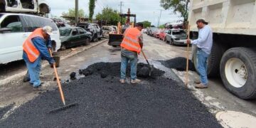 Avanza mejora de calles en Victoria