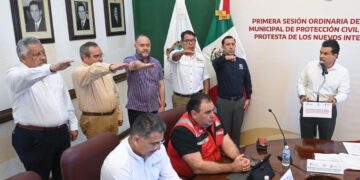 Toma protesta Consejo de Protección Civil en Victoria