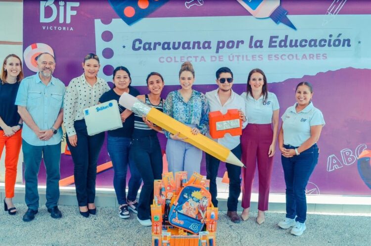 DIF Victoria invita a sumarse a la Caravana de Útiles 2025
