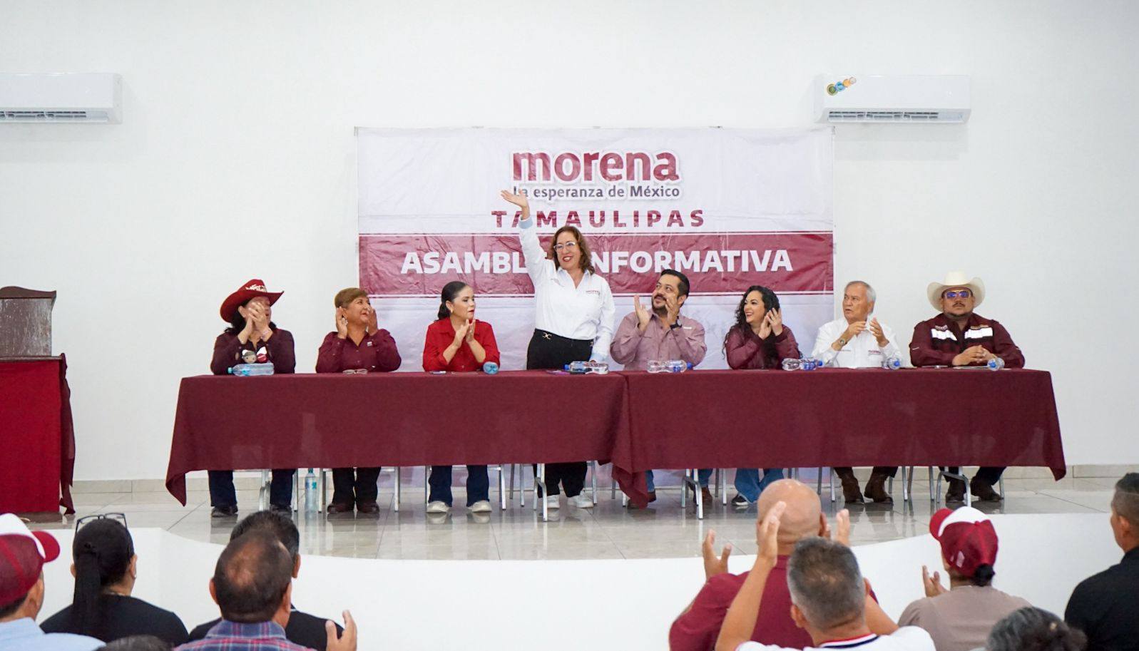 Capacitan INE e Instituto de Mujeres a militantes de Morena en Tamaulipas