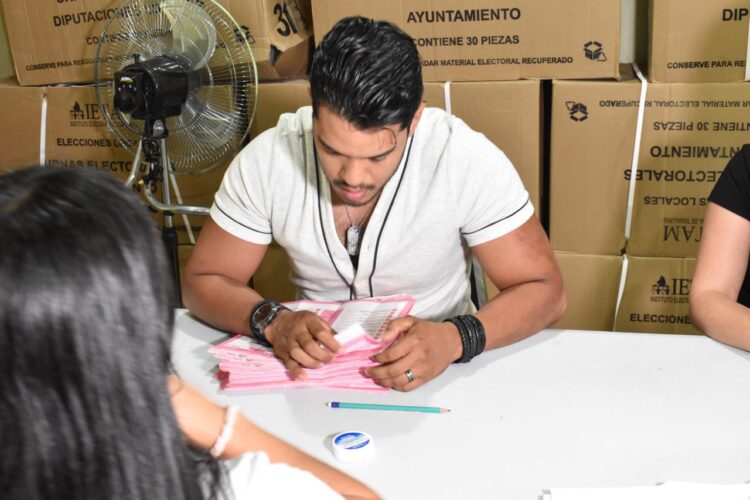 En marcha, el cómputo de votos en Consejos Electorales del IETAM, tardará hasta diez días