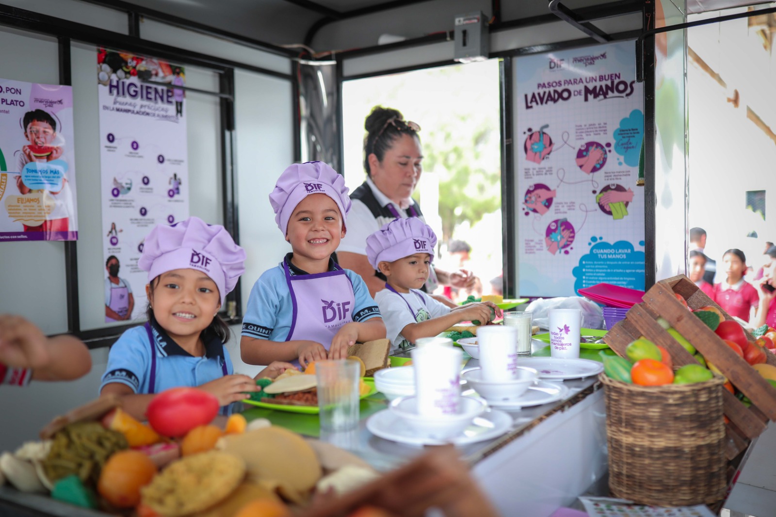 Promueve DIF Tamaulipas hábitos saludables con Jornadas de Educación Alimentaria