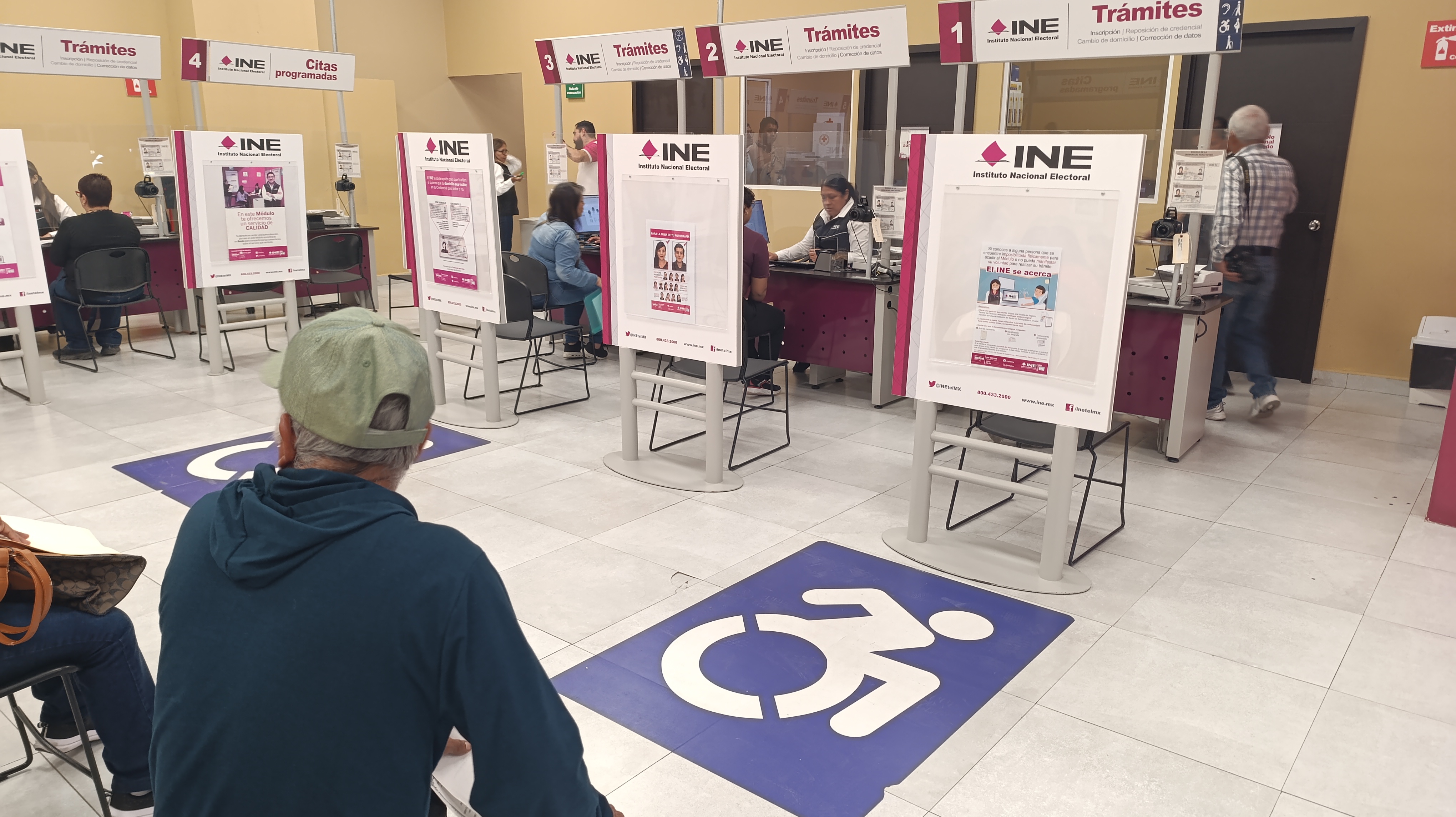 En estas vacaciones, Módulos del INE en Tamaulipas atienden a ciudadanos