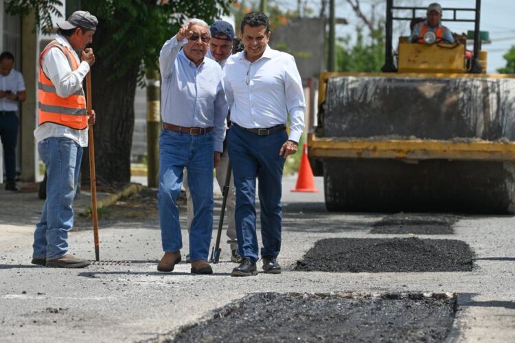Aplicará Municipio más 3,500 m2 de asfalto en bacheo