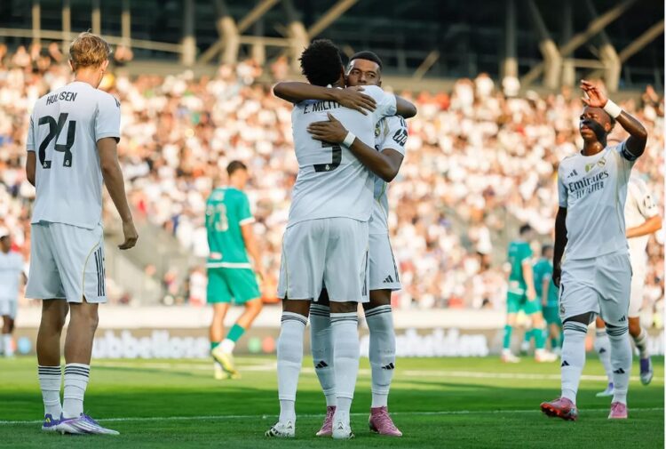 Golea Real Madrid 4-0 al WSG de Austria en partido amistoso