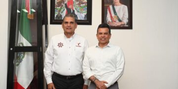 Refirma alcalde de Victoria colaboración con Secretario de Seguridad, General Carlos Arturo Pancardo Escudero