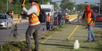 Trabaja gobierno en mejoramiento de imagen urbana de la Capital
