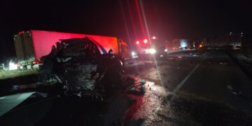 Choque Frontal En La Monterrey-Nuevo Laredo Por Imprudencia Y Exceso De Velocidad