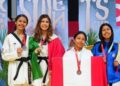Gana tamaulipeca medalla de oro en torneo de taekwondo en Perú
