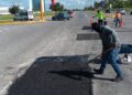 A doble turno, avanza plan emergente de bacheo