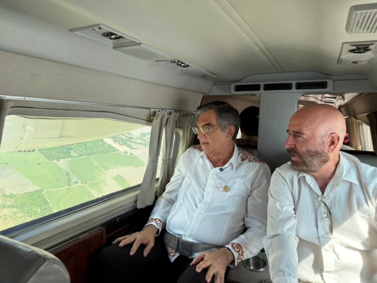 Supervisó Américo Villarreal creciente del río Pánuco