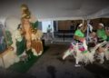 Fiesta de fe y tradición en el Mercado Argüelles: comerciantes celebran a San Judas Tadeo