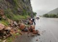 Deslaves afectan carretera Rumbo Nuevo por lluvias en Tamaulipas