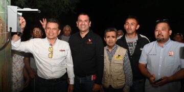 Instala Municipio moderno alumbrado público en Tamatán y San Marcos 2