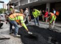 Intensifican bacheo en zona centro de Victoria