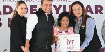 Inicia DIF Victoria cuarta entrega de apoyos alimentarios