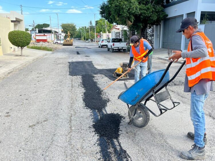 Aplica Municipio plan de bacheo en fin de semana