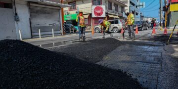 Plan Emergente de Bacheo supera los 15 mil m2 de asfalto rehabilitado en Victoria