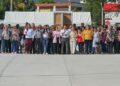 Entrega alcalde calle pavimentada con concreto hidráulico en la Col. Sierra Madre